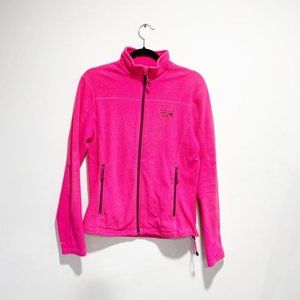Mountain Hardwear  Pink Plush  Fleece Full Zip Jacket Sweatshirt